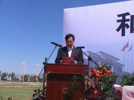 和谐中华，便捷天下——内蒙古凯帝斯电梯制造有限公司二期工程剪彩仪式